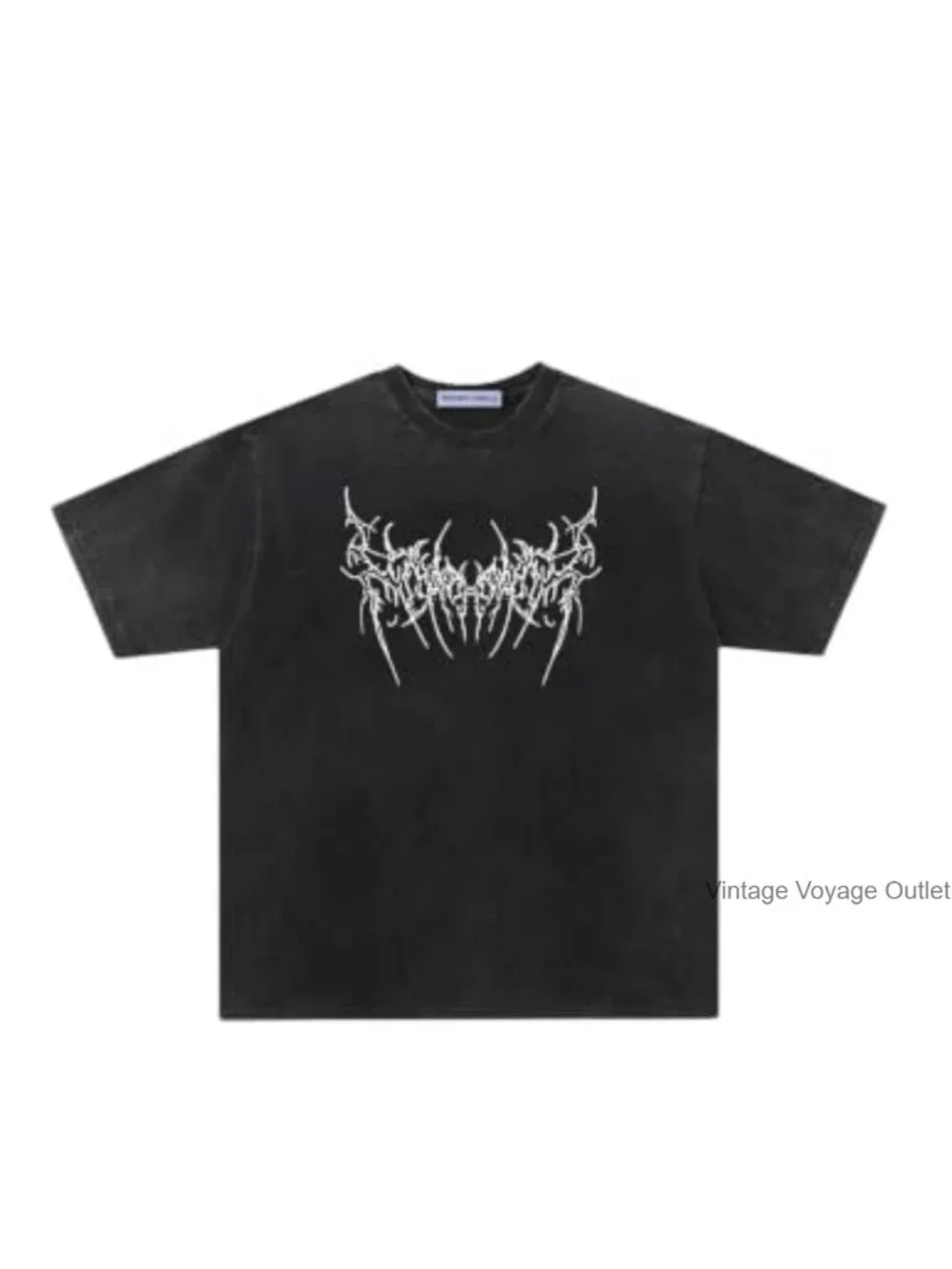 Gothic Graphic T-Shirt Oversized Fit 100% Cotton